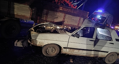 Feci trafik kazası: Ölü ve Yaralı var