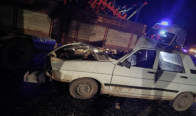 Feci trafik kazası: Ölü ve Yaralı var