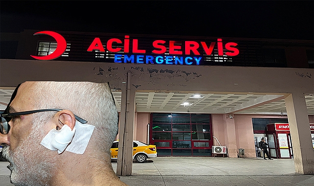 Gazeteciye tekme, yumruk, bıçaklı saldırı