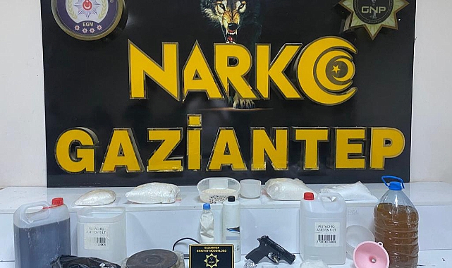 Gaziantep’te milyonlarca TL değerinde uyuşturucu ele geçirildi