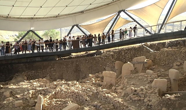 Göbeklitepe, öğrencilerin ilgi odağında