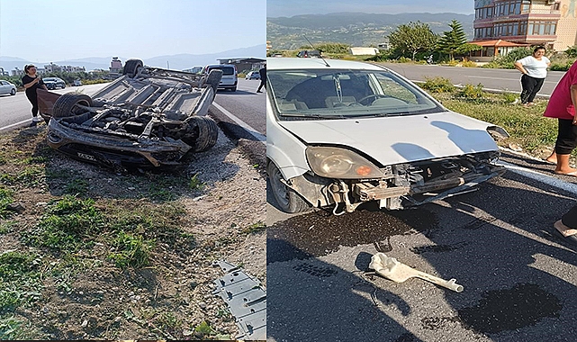 Hatay’da trafik kazası: 2 yaralı