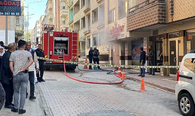 İş yerinde tüp patladı: Yaralı var