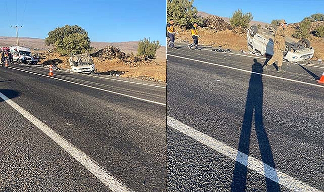 Kontrolden hafif ticari araç takla attı: Ölü ve yaralılar var