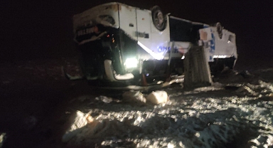 2 ayrı feci otobüs kazası: 22 yaralı