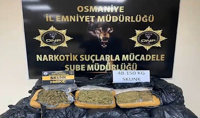48 kilo sentetik uyuşturucu ele geçirildi