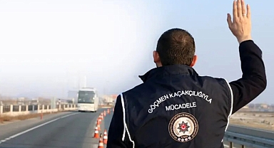 Afganistan uyruklu 13 düzensiz göçmen yakalandı