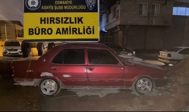 Çaldıkları otomobilleri il dışında parçalayıp satan hırsızlar yakalandı