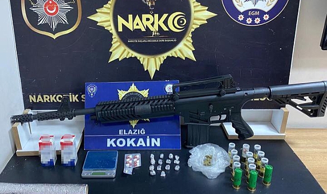 Elazığ’da uyuşturucu satıcılarına darbe