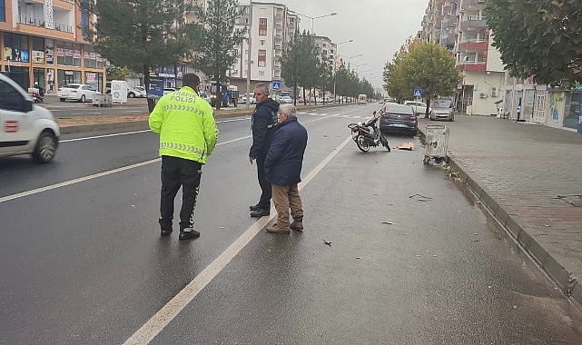 Mardin'de motosiklet kazası: 2 yaralı