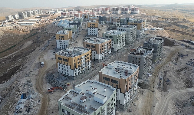 Şanlıurfa'da deprem konutları hızla yükseliyor