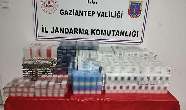 150 bin TL değerinde kaçak sigara ele geçirildi