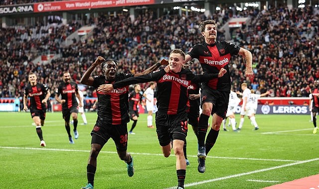 Bayer Leverkusen, namağlup yoluna devam ediyor