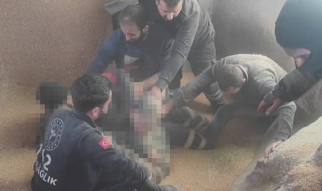 Buğday silosuna düşen 19 yaşındaki işçi hayatını kaybetti