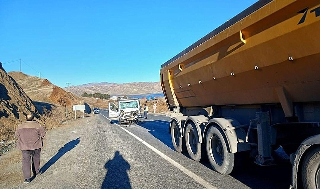 Elazığ’da trafik kazası: 3 yaralı