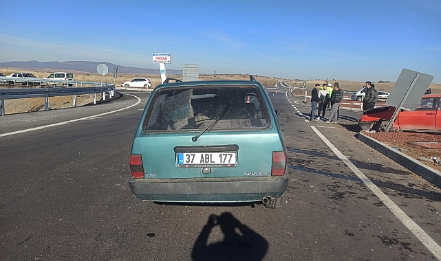 Konya’da otomobiller çarpıştı: 4 yaralı