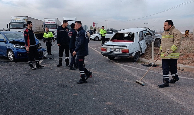 Mardin'de trafik kazası: 4 yaralı