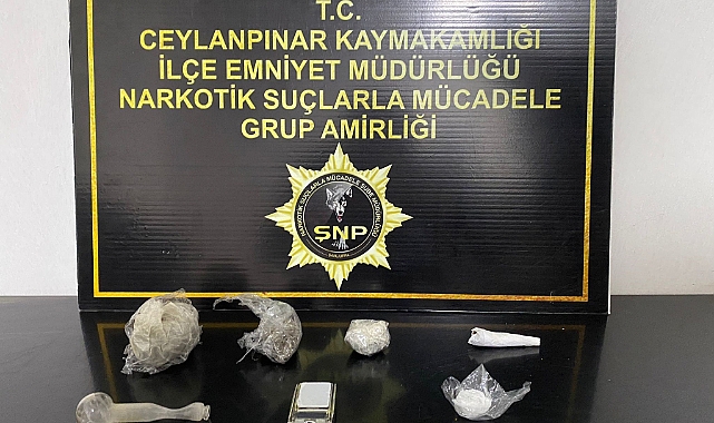 Şanlıurfa'da uyuşturucu operasyonu: 1 tutuklama