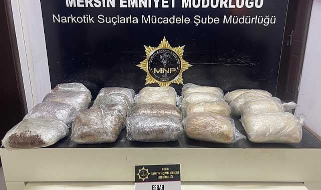 Tırda kilolarca esrar ele geçirildi
