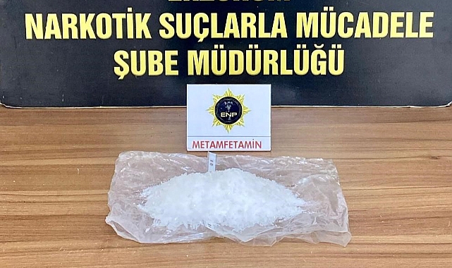Uyuşturucuyu sakladığı yer pes dedirtti