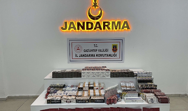 417 bin lira değerinde kaçak malzeme ele geçirildi