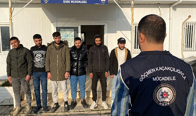 6 düzensiz göçmen sınır dışı edildi