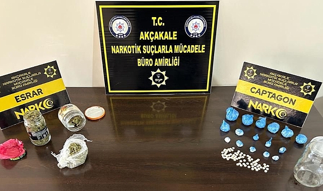 Akçakale'de uyuşturucu operasyonu: 1 gözaltı