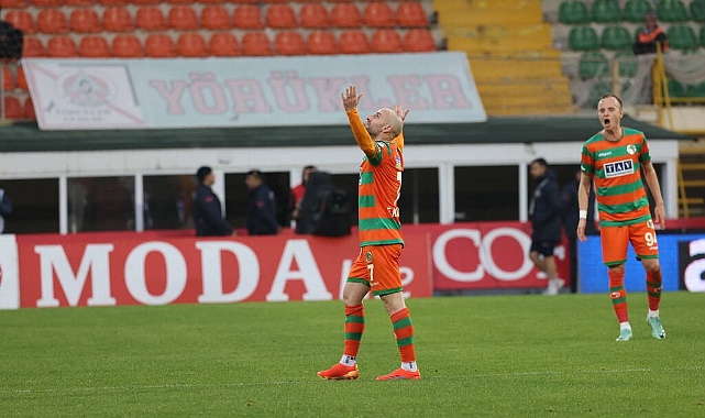 Alanyaspor’da Efecan Karaca gol suskunluğunu bozdu