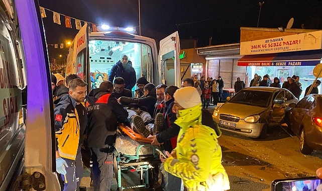Ardahan’da trafik kazası: 4 yaralı