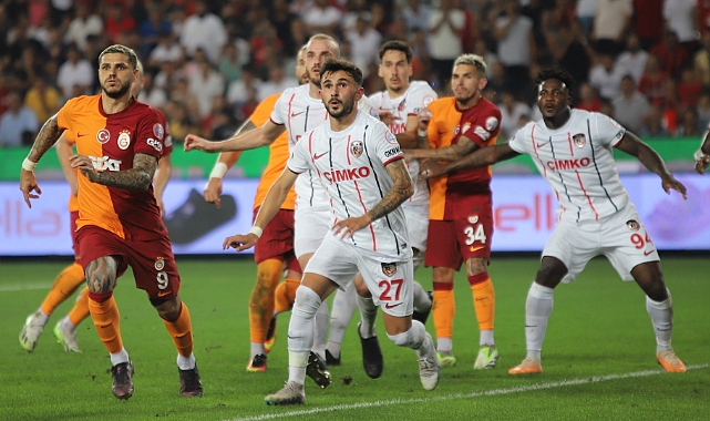 Galatasaray ile Gaziantep FK 10. randevuda