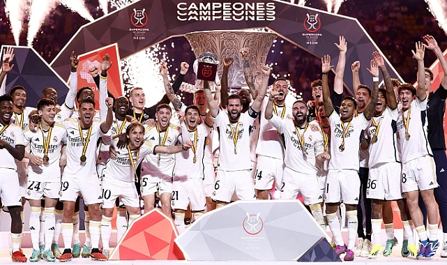 İspanya Süper Kupa’da şampiyon Real Madrid