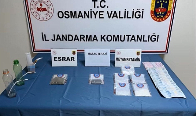 Jandarmadan uyuşturucu operasyonu: 1 kişi tutuklandı
