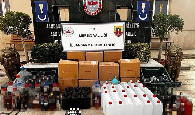 Sahte içki üretenlere operasyon, 3 şüpheli yakalandı