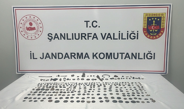 Şanlıurfa'da tarihi eserleri satmaya çalışırken yakalandı
