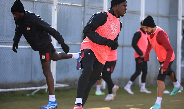Sivasspor’da Galatasaray maçı hazırlıkları başladı