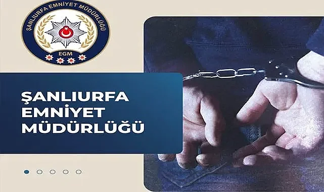 Siverek'te 18 ayrı suçtan hapis cezası olan şahıs yakalandı