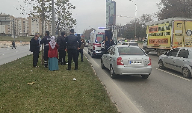 Takla atan araçta bulunan 4 kişi yaralandı