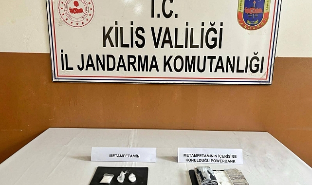 Taşınabilir şarj cihazına gizlenmiş uyuşturucu madde ele geçirildi