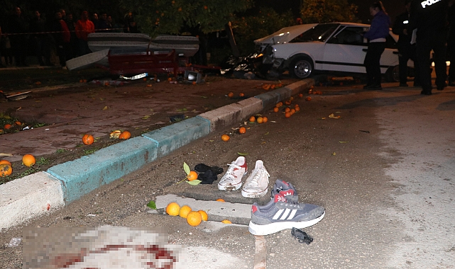 Tofaş otomobil ile motosiklet çarpıştı: 1 ölü, 3 yaralı