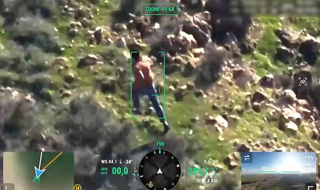 Viranşehir'de kaçan hükümlü uyuşturucu taciri dron yardımı ile yakalandı