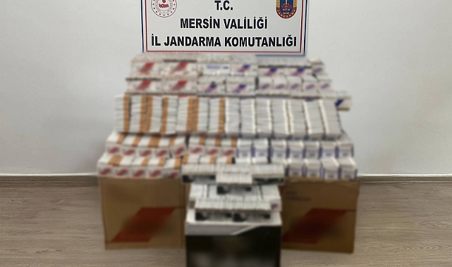 61 bin 700 adet kaçak makaron ele geçirildi:3 gözaltı