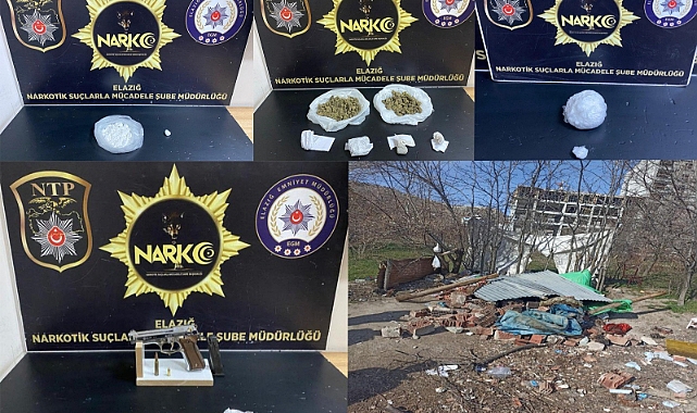 Elazığ’da uyuşturucuya geçit yok