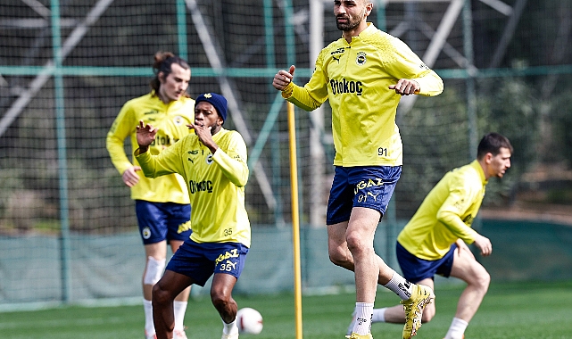 Fenerbahçe'de Hatayspor maçı hazırlıkları başladı