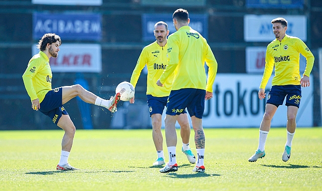 Fenerbahçe, Gaziantep FK maçı hazırlıklarını tamamladı