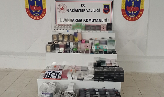 Jandarma 1 milyon değerinde kaçak malzeme ele geçirdi