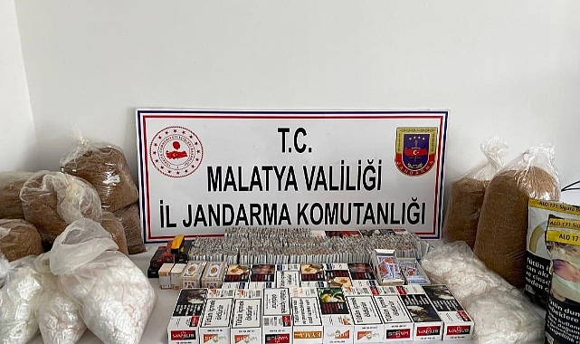Jandarmadan kaçak tütün operasyonu