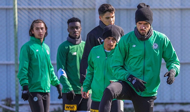 Konyaspor, Çaykur Rizespor maçı hazırlıklarına devam etti