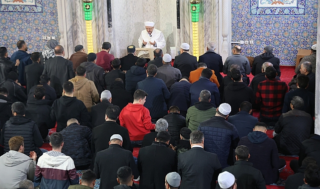 Şanlıurfa'da Miraç Kandili dualarla idrak edildi