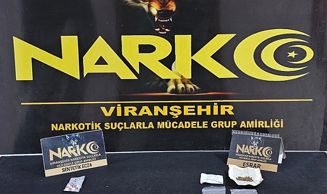 Şanlıurfa’da uyuşturucu ve kaçakçılık operasyonu: 6 gözaltı