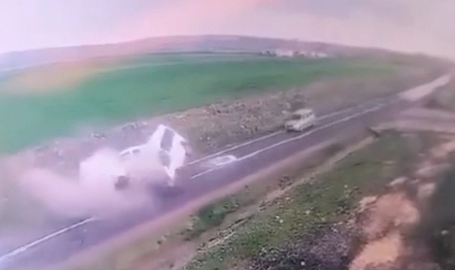 Siverek'te 6 kişinin yaralandığı feci kazanın görüntüleri ortaya çıktı